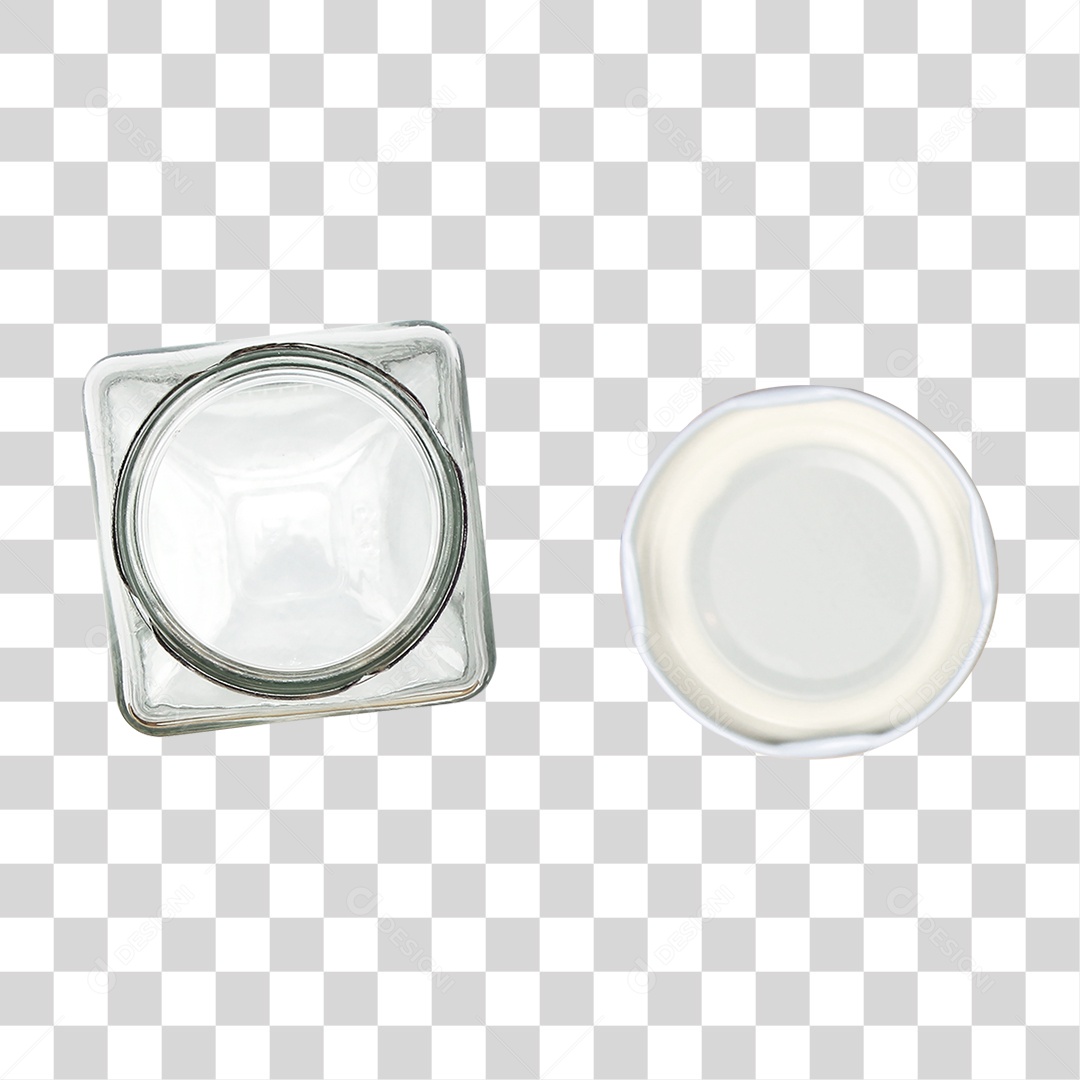 Pote de Vidro PNG Transparente