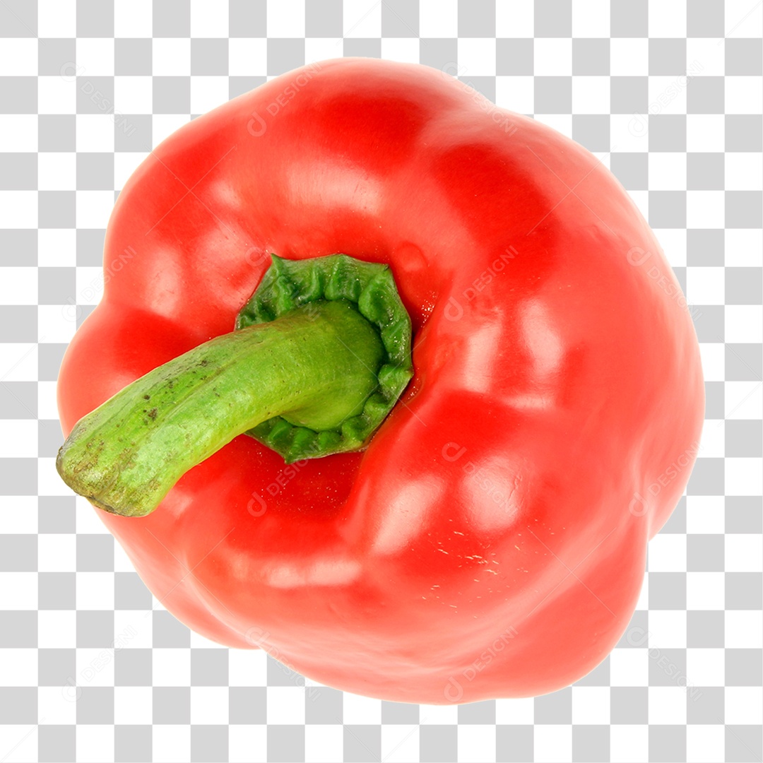 Pimentão Vermelho Alimento PNG Transparente