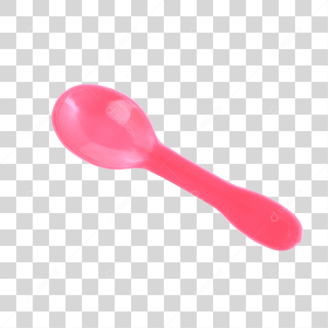Colher de Plástico PNG Transparente