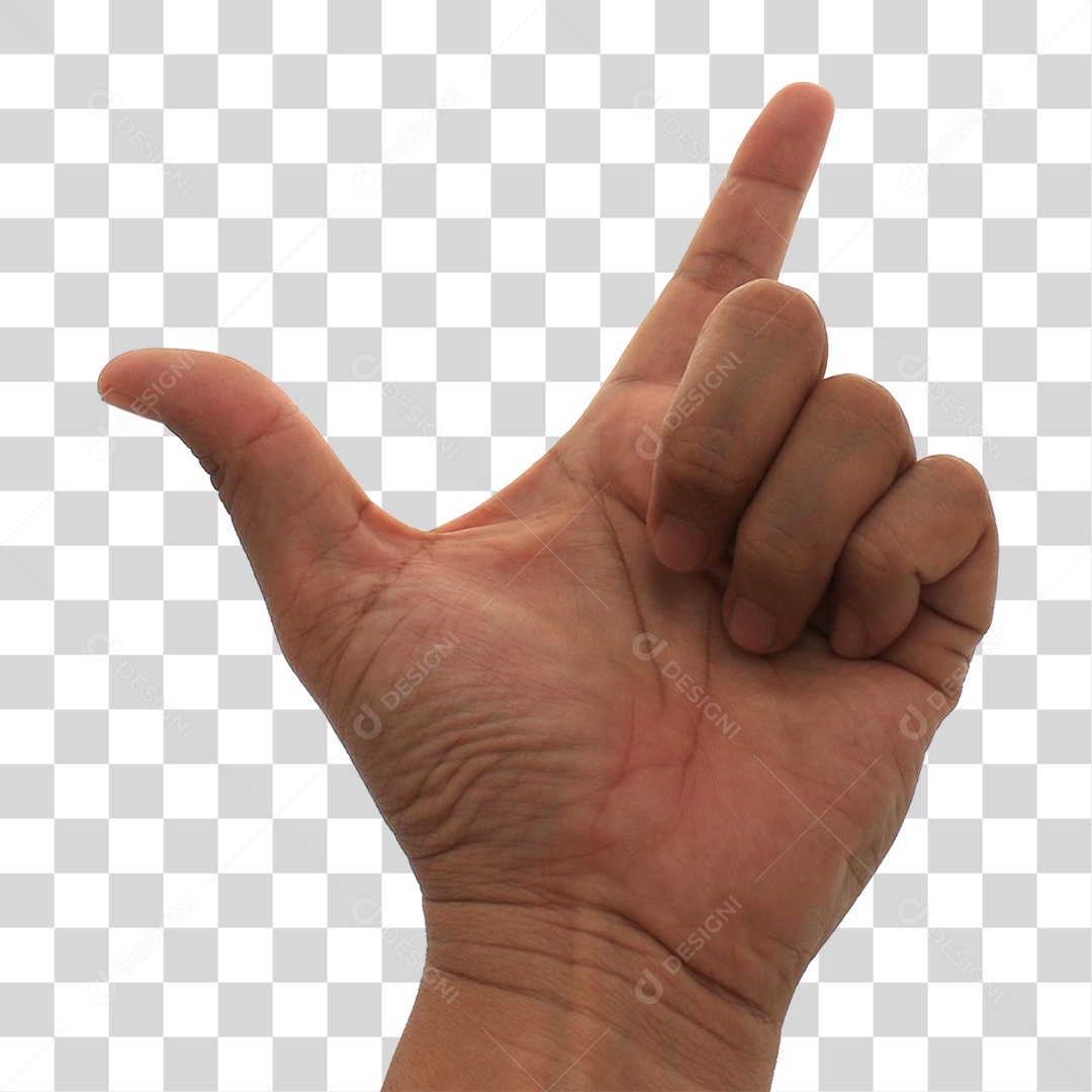 Mão Fazendo Sinais Gestos PNG Transparente