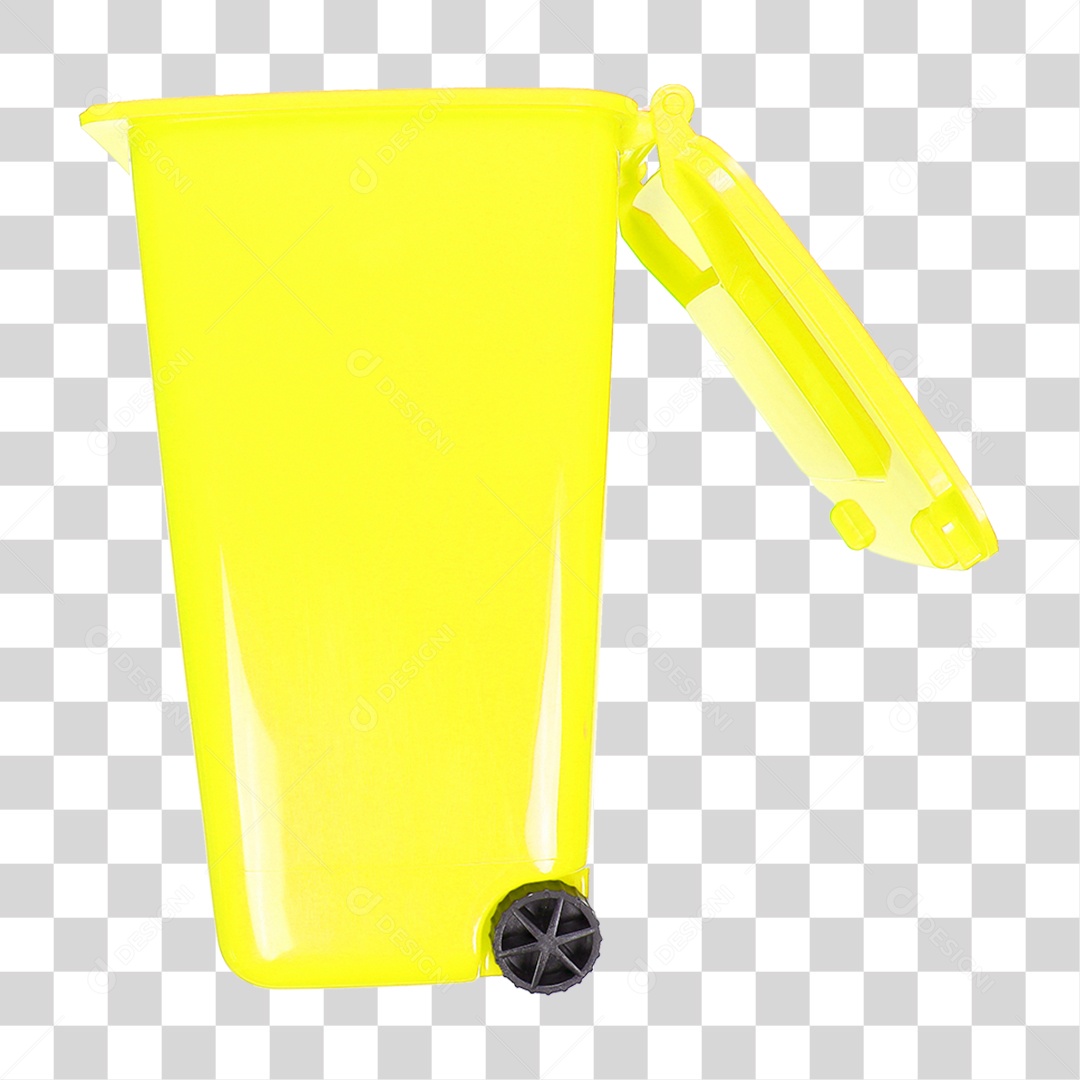 Lixeira Lata de Lixo PNG Transparente