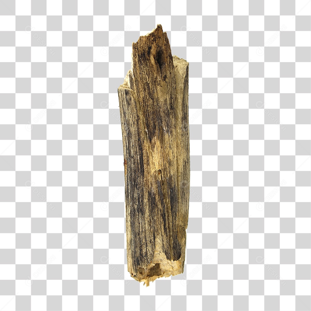 Pedaço de Madeira PNG Transparente
