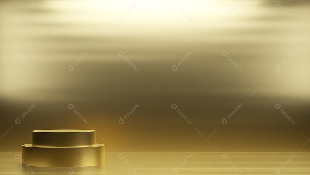 Fundo vazio e exibição de coração de suporte 3d ou prateleira com estúdio para exibição