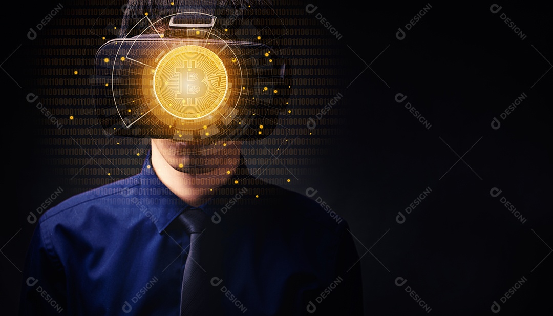 Negociação comercial de moedas criptográficas Bitcoin Trocas Investir Metaverso ações