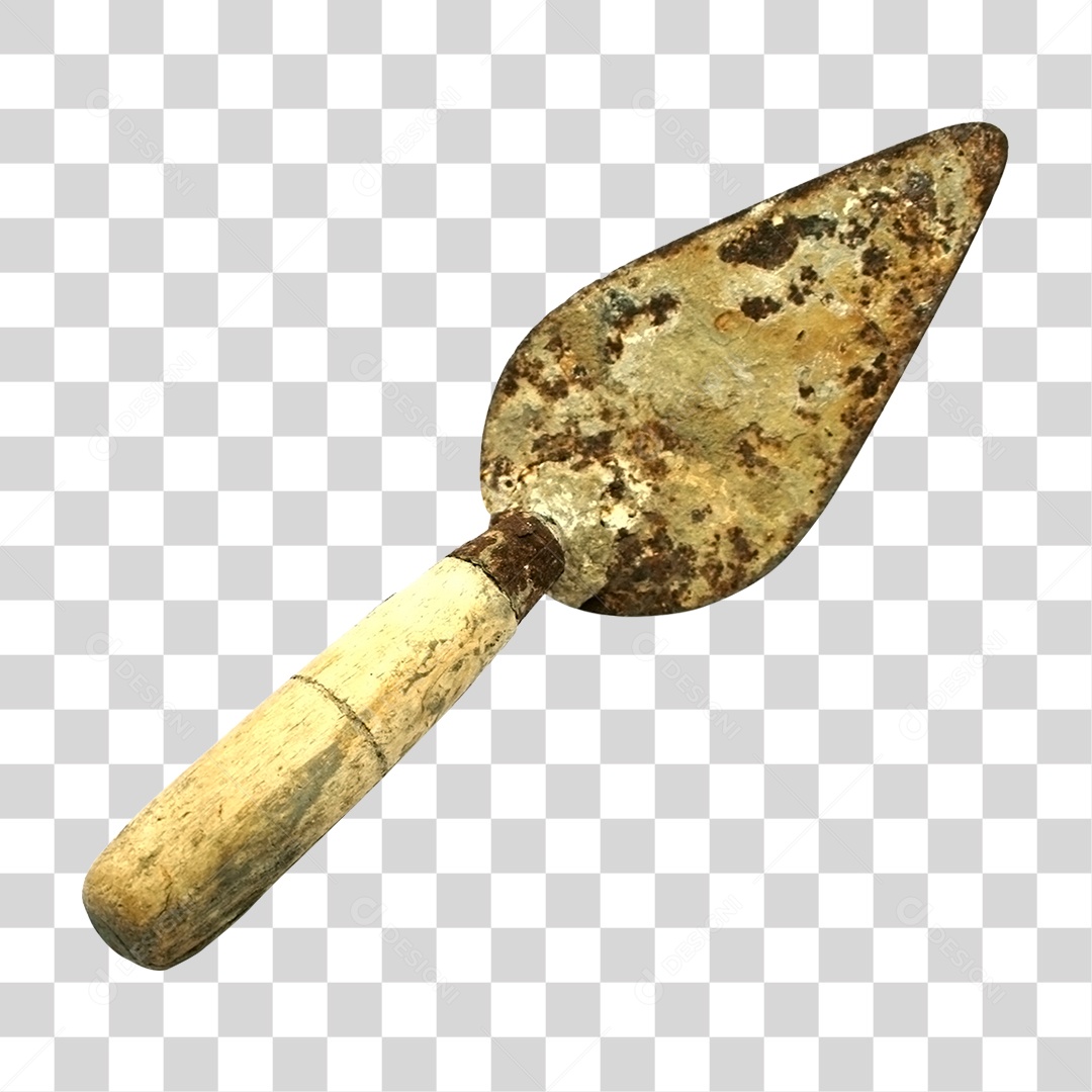 Colher de Pedreiro PNG Transparente