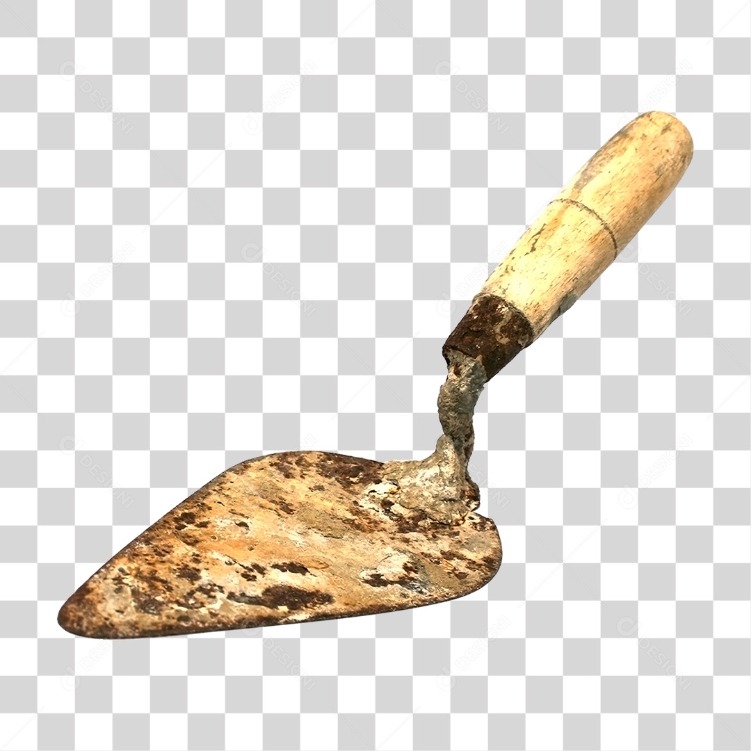 Colher de Pedreiro PNG Transparente