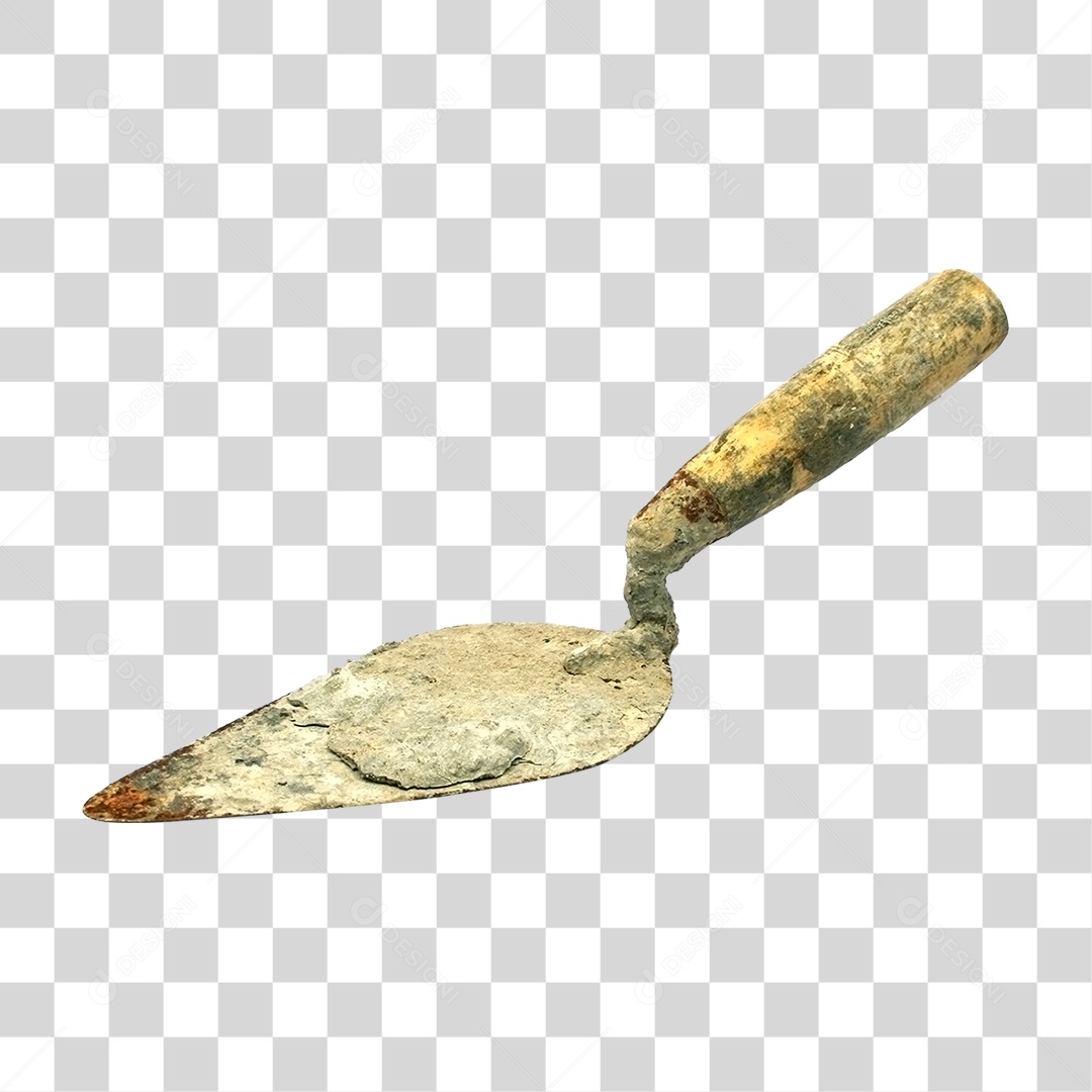 Colher de Pedreiro PNG Transparente