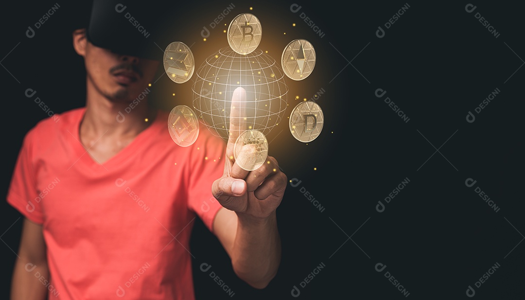 Negociação comercial de moedas criptográficas Bitcoin