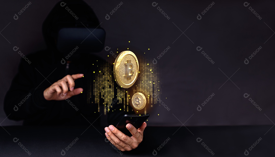 Negociação comercial de moedas criptográficas Bitcoin Trocas Investir Metaverso ações