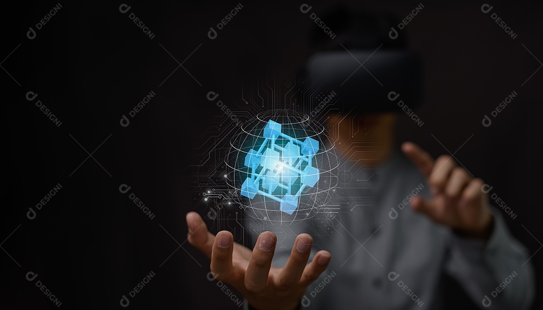 Conexão de rede blockchain Negociação de moedas de moeda criptográfica Negociação