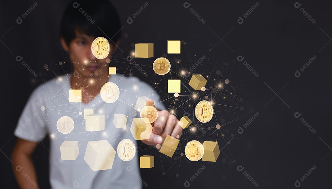 Negociação comercial de moedas criptográficas Bitcoin Trocas Investir Metaverso ações