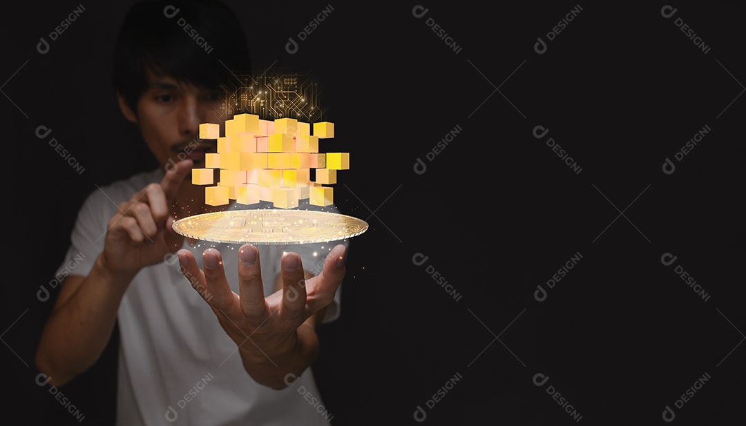 Negociação comercial de moedas criptográficas Bitcoin Trocas Investir Metaverso ações