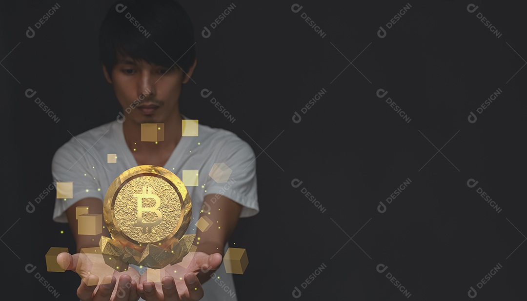 Negociação comercial de moedas criptográficas Bitcoin Trocas Investir Metaverso ações