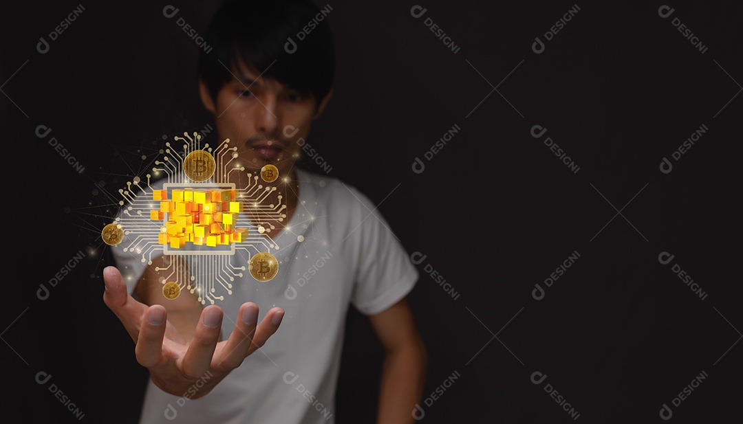 Negociação comercial de moedas criptográficas Bitcoin Trocas Investir Metaverso ações