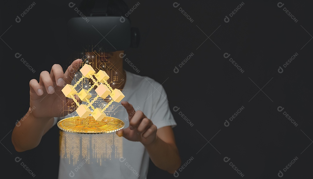 Negociação comercial de moedas criptográficas Bitcoin Trocas Investir Metaverso ações