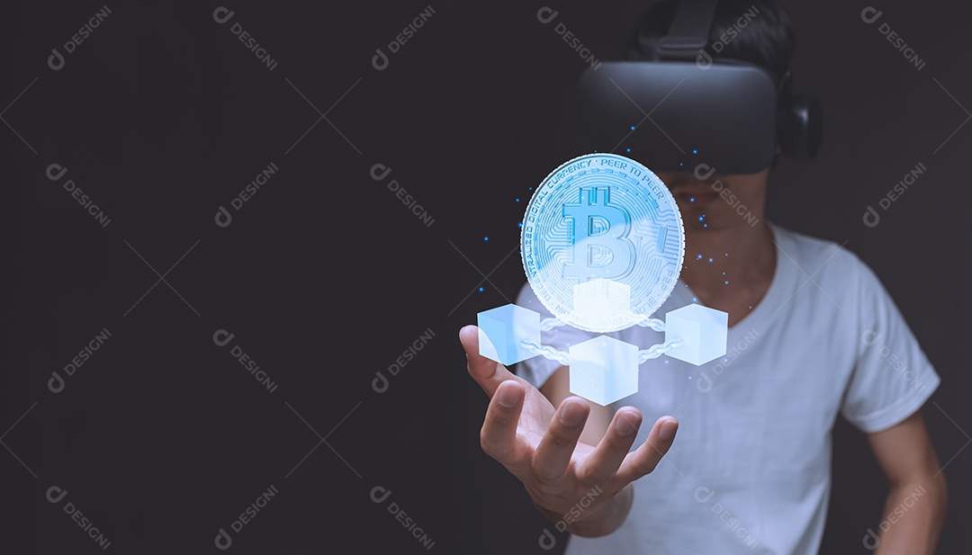 Negociação comercial de moedas criptográficas Bitcoin Trocas Investir Metaverso ações