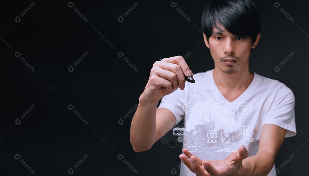 Introdução às ideias de negócios com o sistema online Metaverse