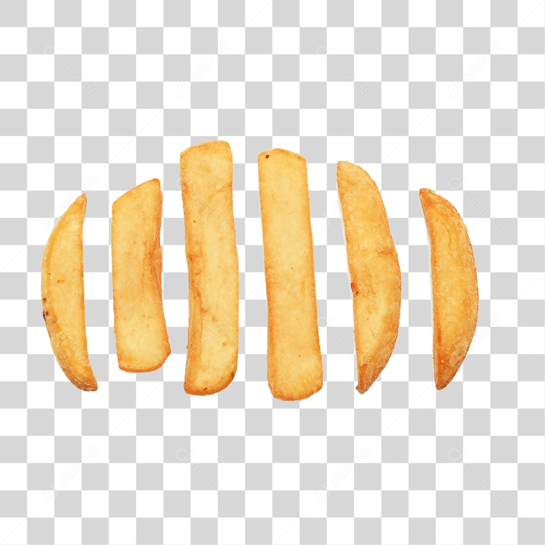 Batata Frita PNG Transparente
