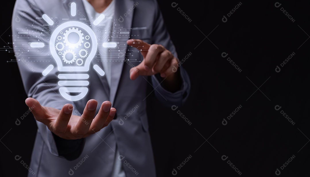 Conceito de inicialização com negócios de ícone e conexão de rede no metaverso