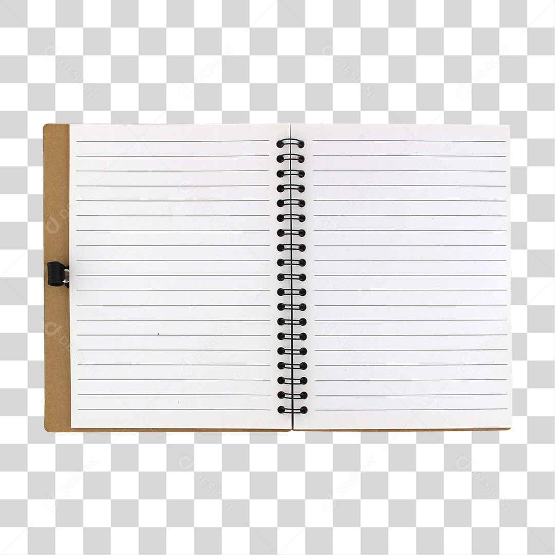 Caderno Caderneta Escrita PNG Transparente