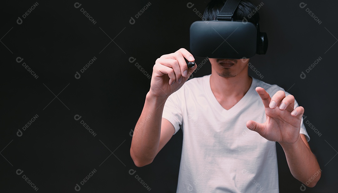 Tecnologia on-line do metaverso de conexão de óculos VR