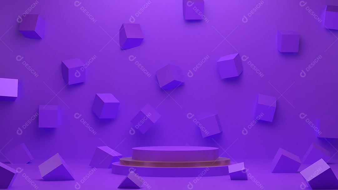 Fundo vazio e display de suporte ou prateleira com estúdio para exibição ou conceito de design