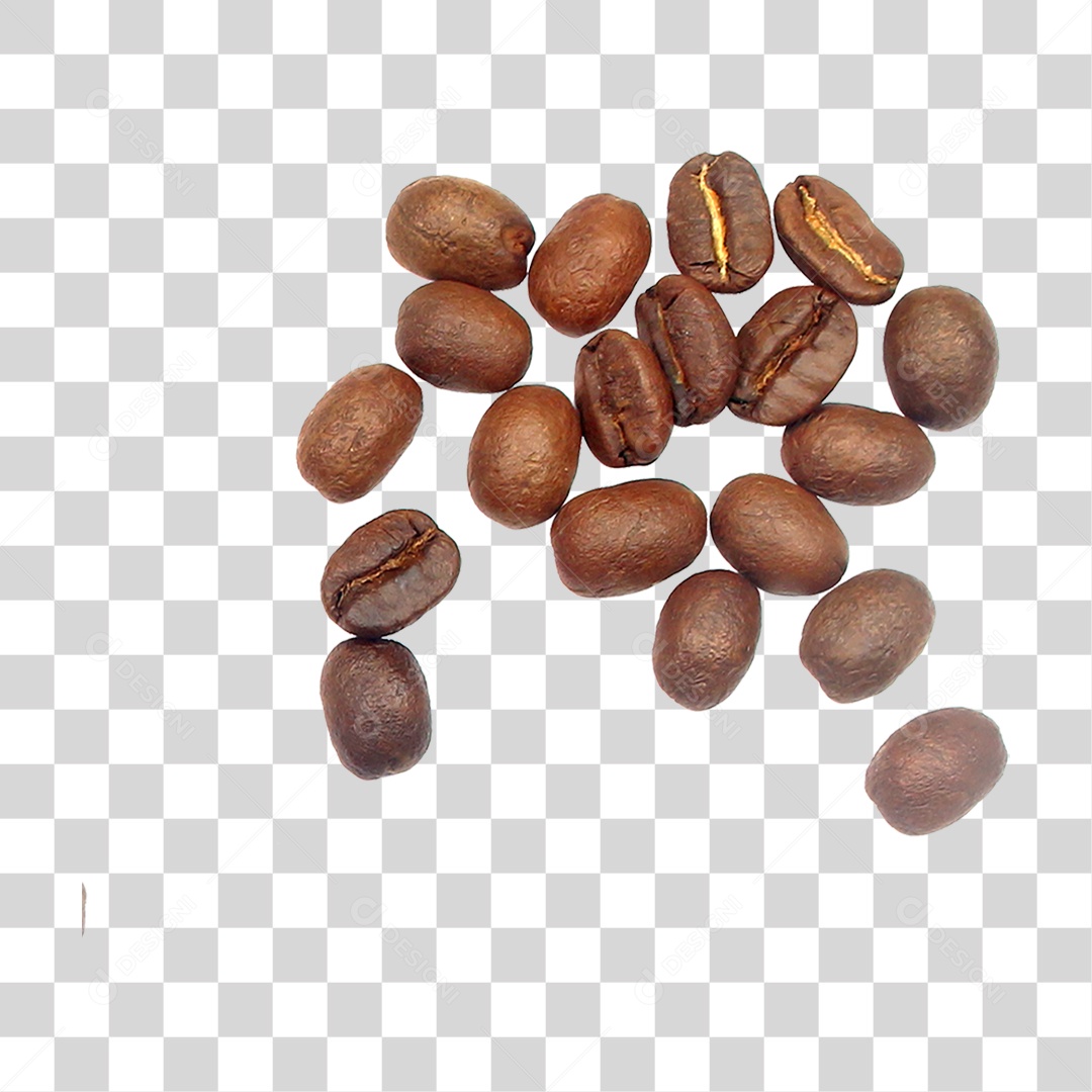 Grãos de Café PNG Transparente