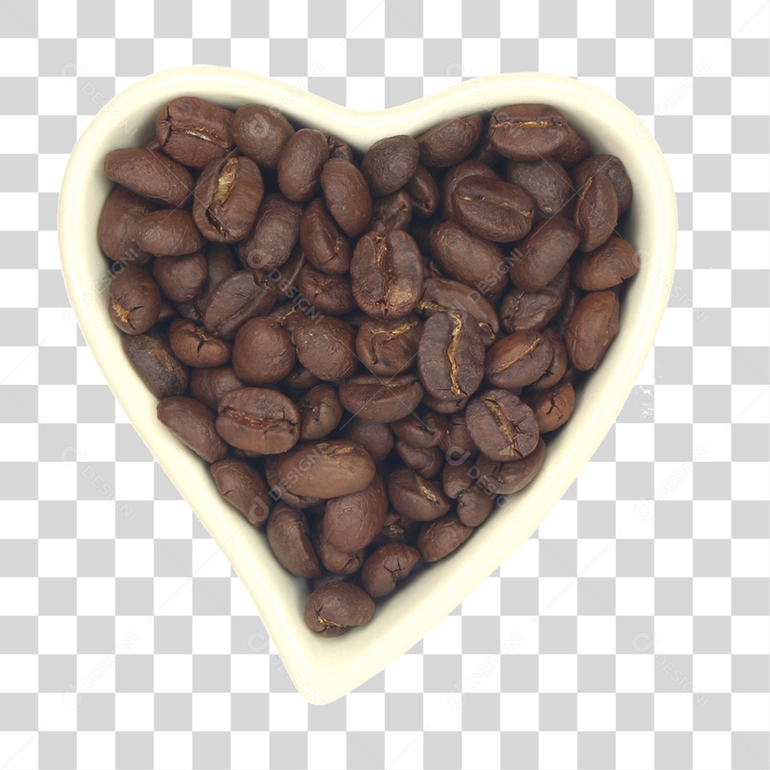 Grãos de Café PNG Transparente