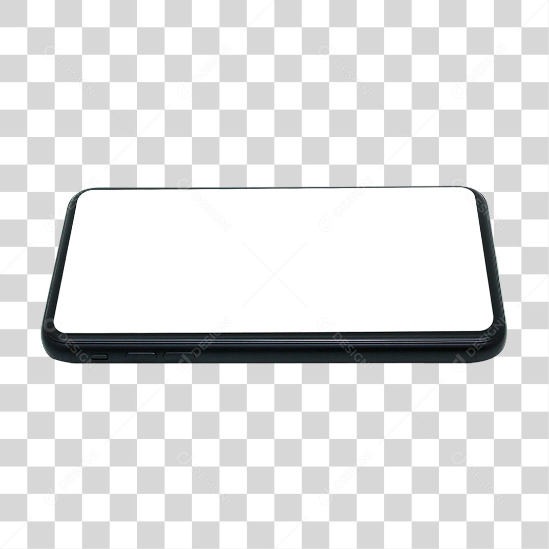 Elemento 3D Celular Transparente Modelo PNG Transparente