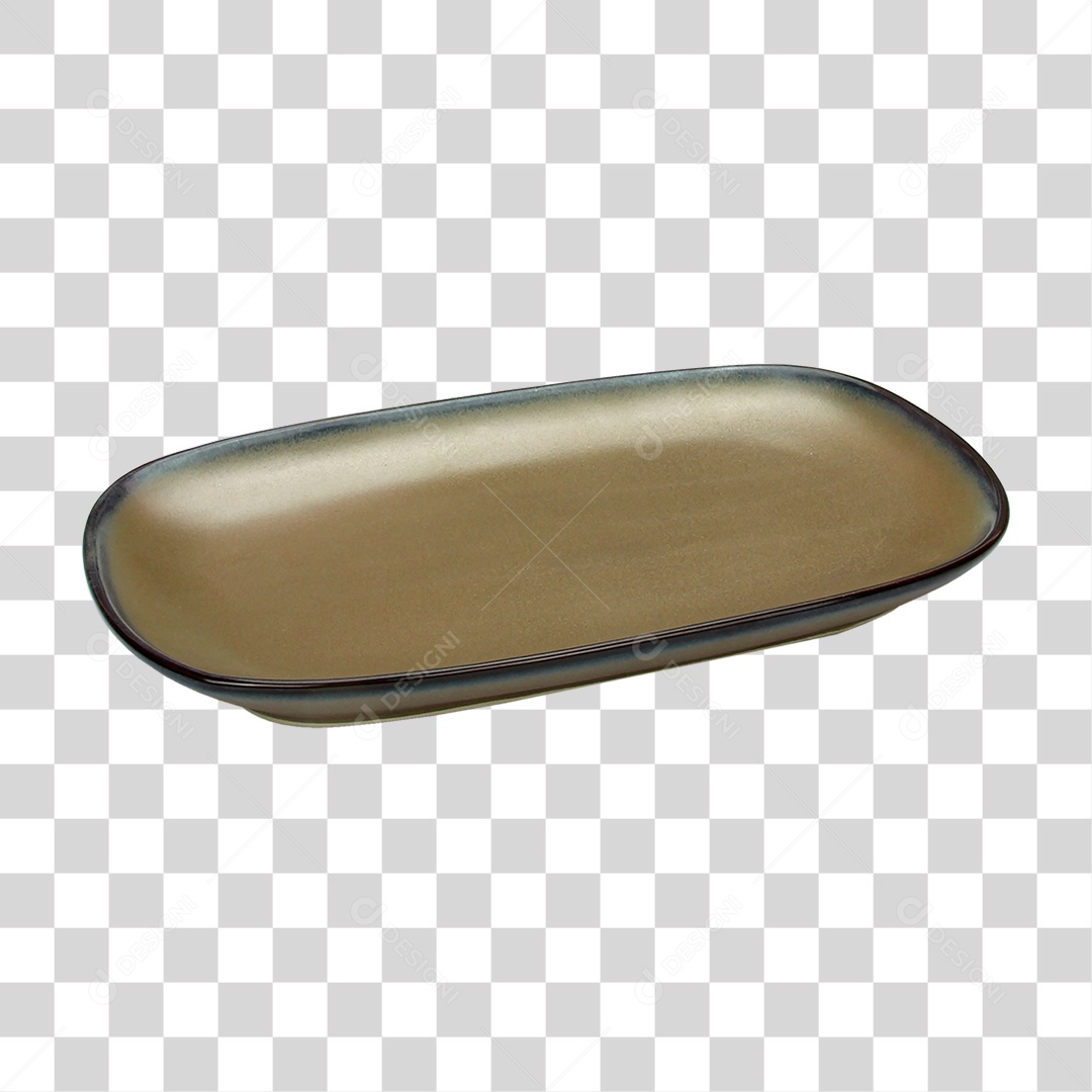 Bandeja de Louça PNG Transparente