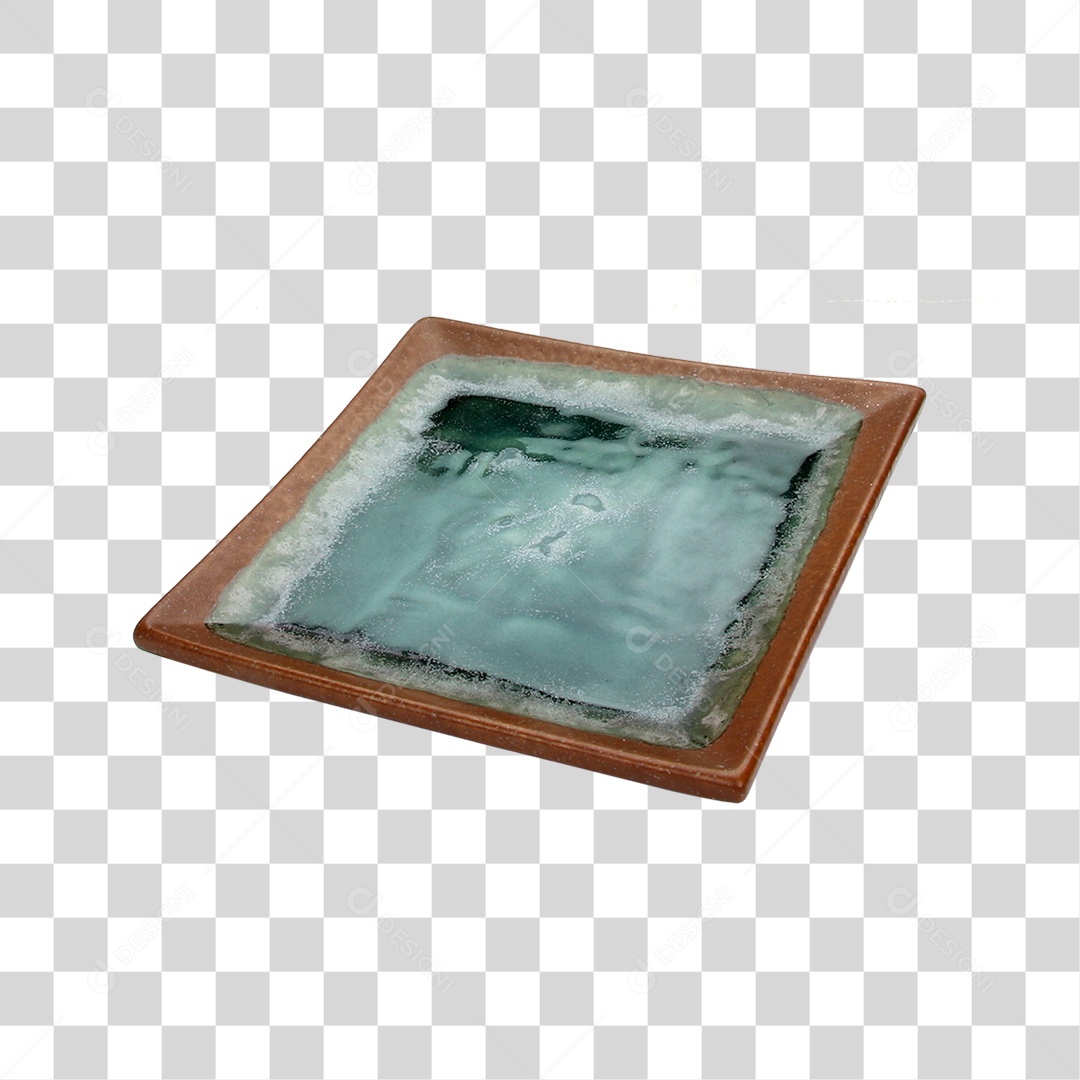 Bandeja de Louça PNG Transparente