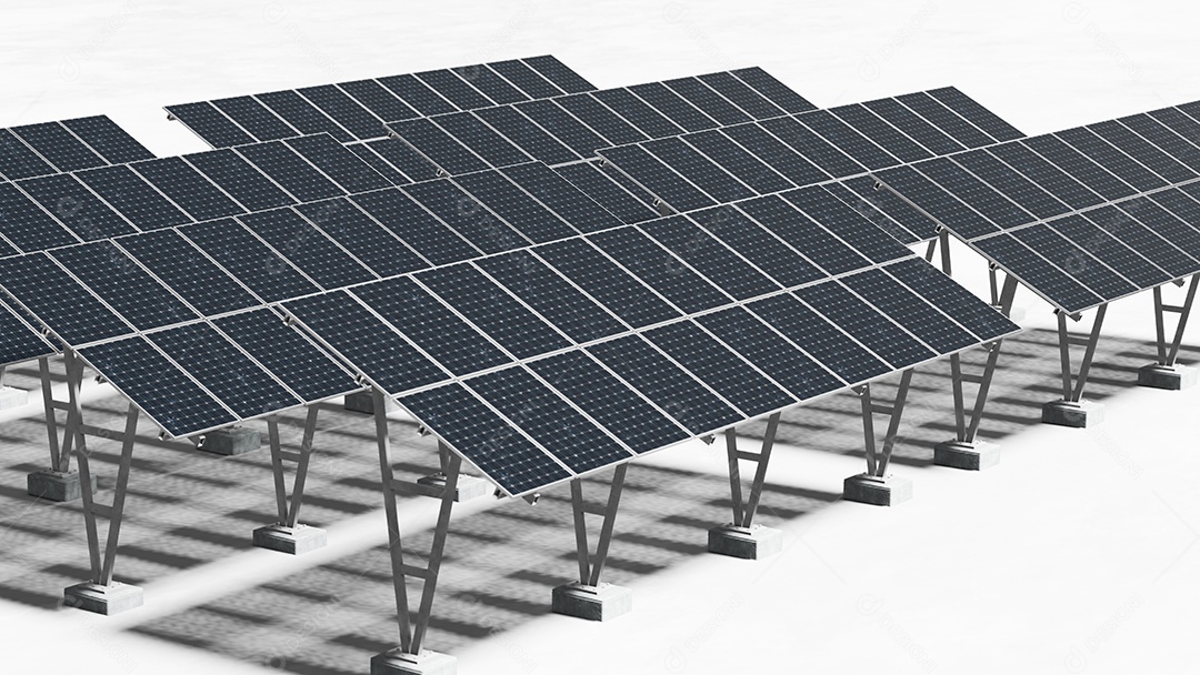 Célula solar energia solar energia natural energia limpa