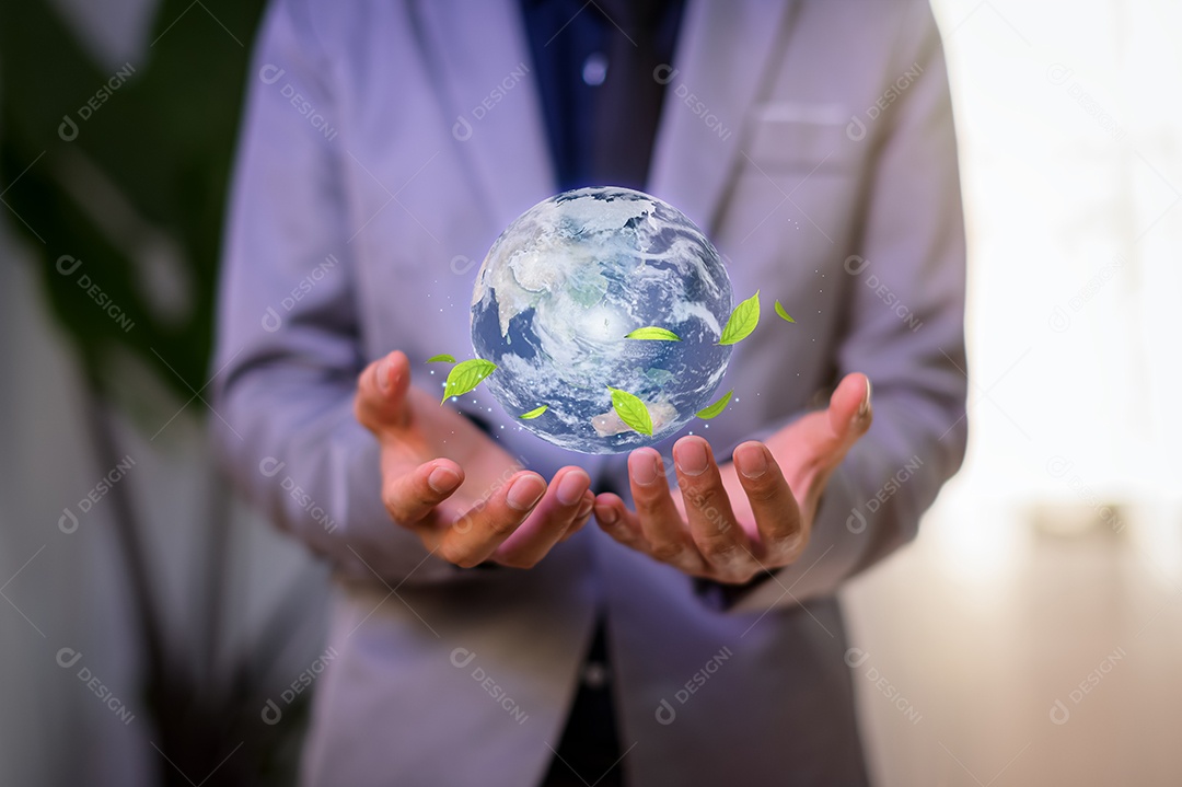 Dia Mundial da Terra 22 de abril Conceito de ecologia. Conceito do dia mundial do meio ambiente