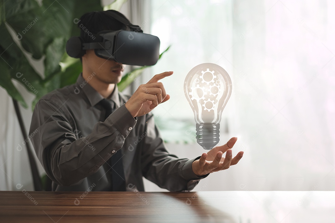 Ideia inovação e inspiração conceito ideais para desenvolvimento de negócios