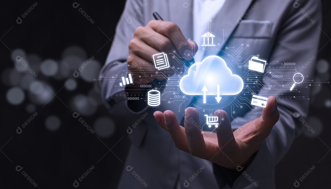 Rede de grande armazenamento de tecnologia de nuvem e sistema de metaverso