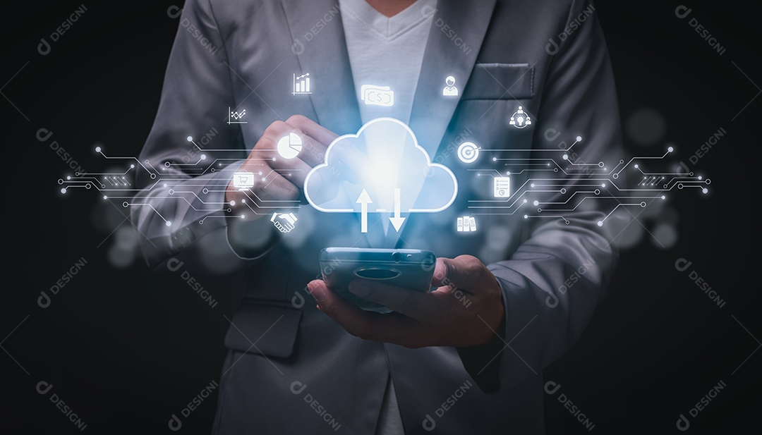 Rede de grande armazenamento de tecnologia de nuvem e sistema de metaverso