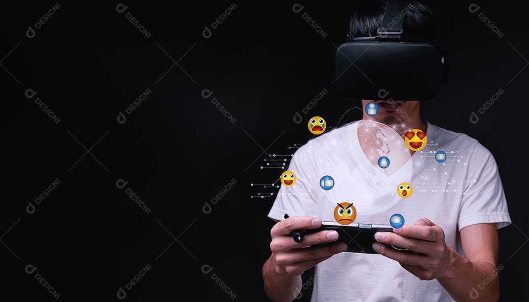 Faça login ou cadastre-se no sistema com o mundo digital online, sistema de proteção