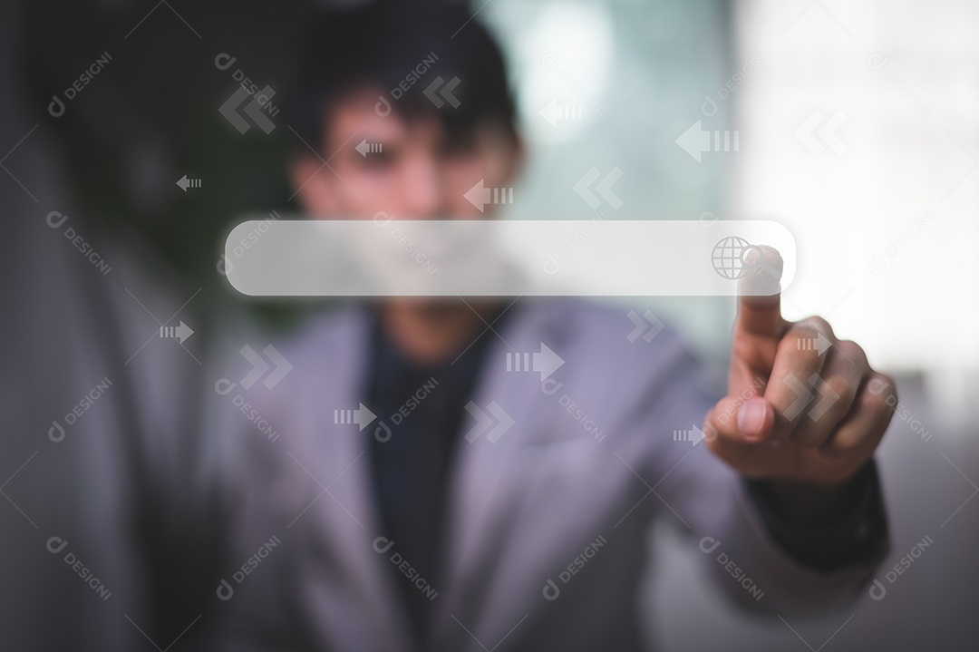 Metaverso digital de negócios, tecnologia de aplicativo de conexão de internet global