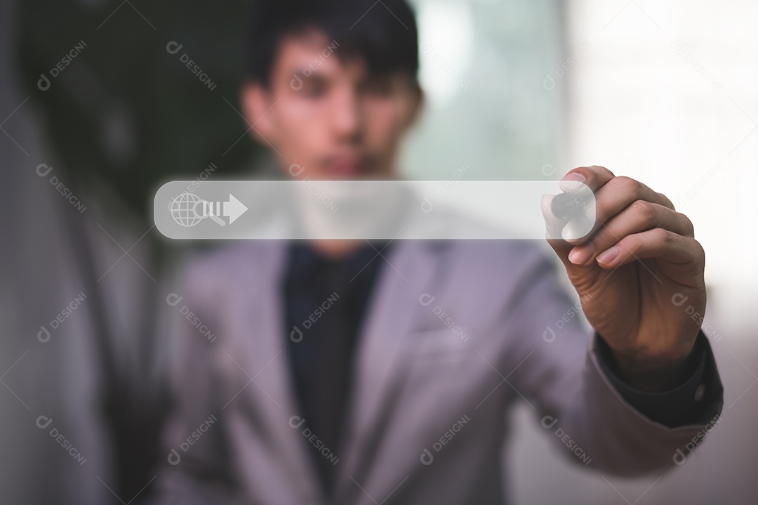 Metaverso digital de negócios, tecnologia de aplicativo de conexão de internet global