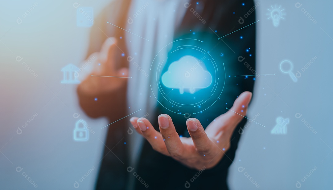 Rede de grande armazenamento de tecnologia de nuvem e sistema de metaverso