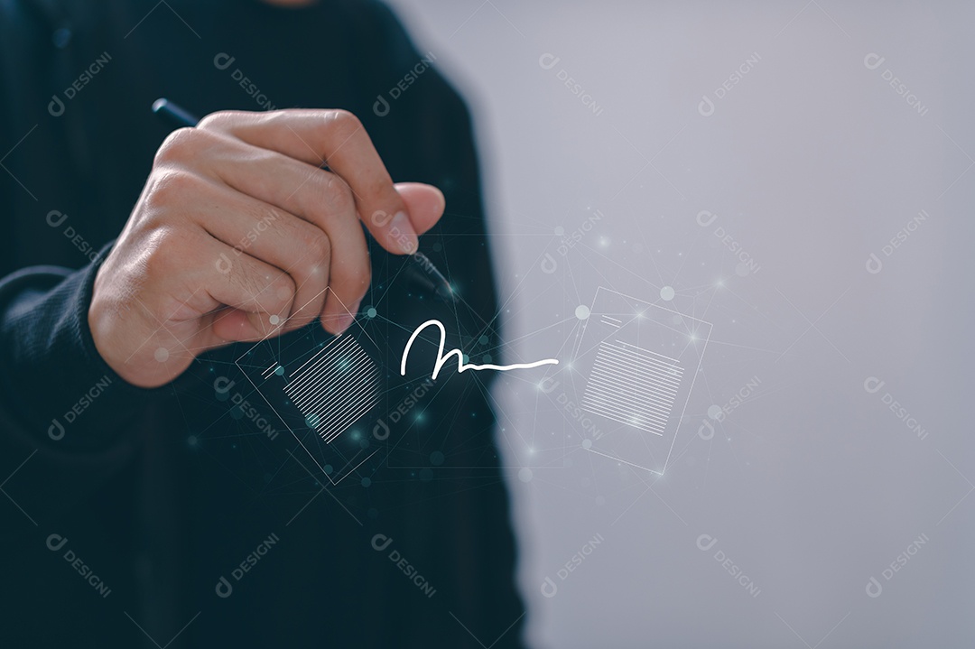 Electronic signature, document management, paperless office, signature