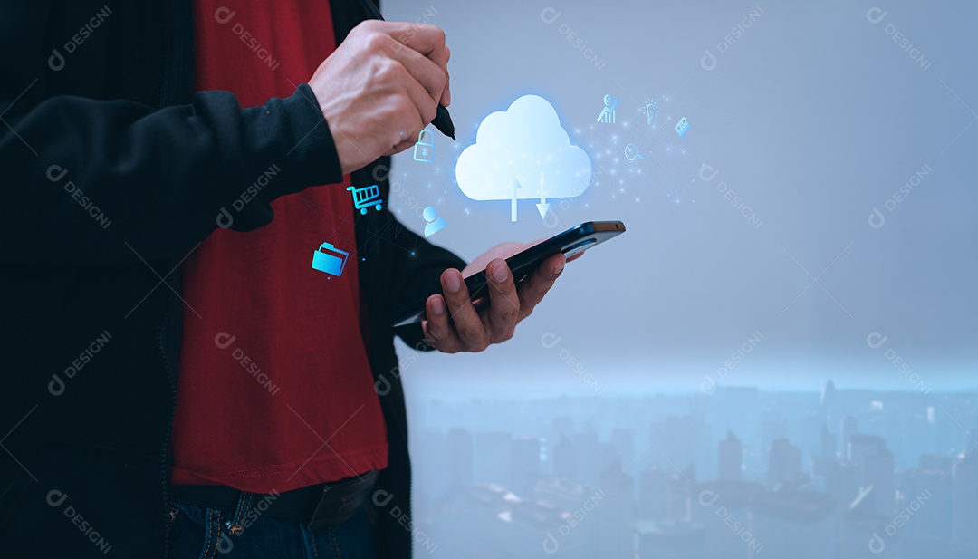 Rede de grande armazenamento de tecnologia de nuvem e sistema de metaverso