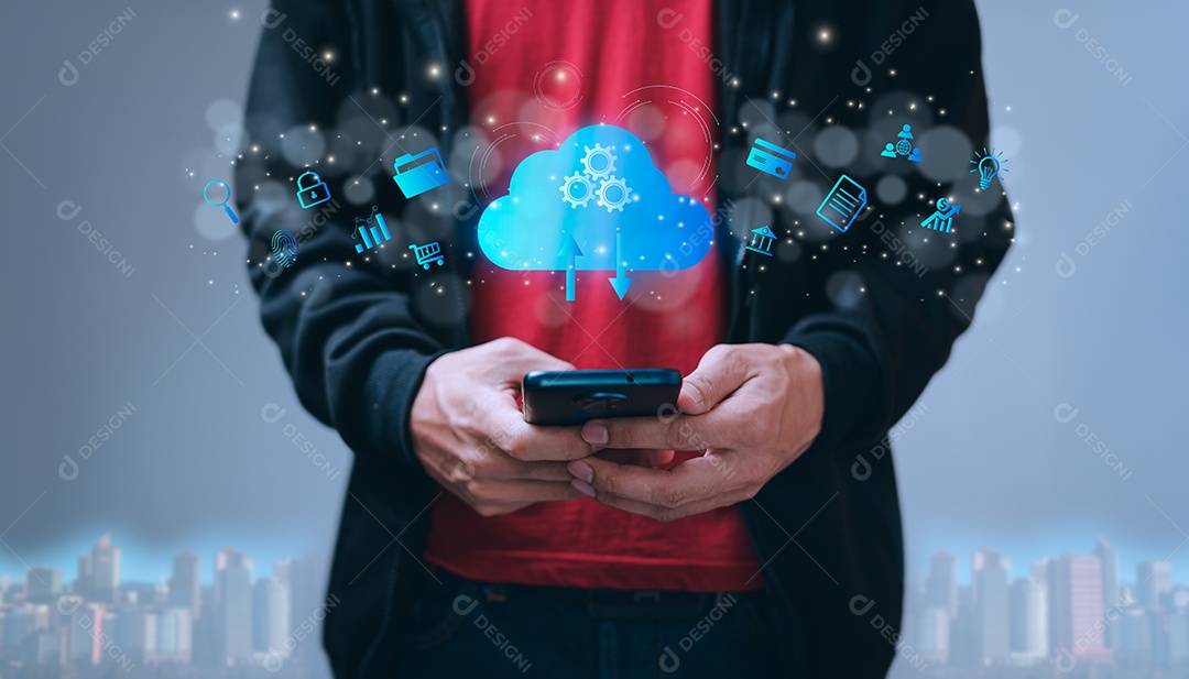 Rede de grande armazenamento de tecnologia de nuvem e sistema de metaverso