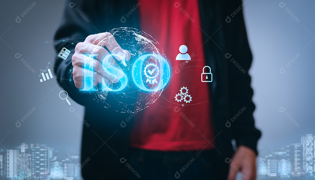 Conceito de tecnologia de negócios de garantia de garantia de controle de qualidade