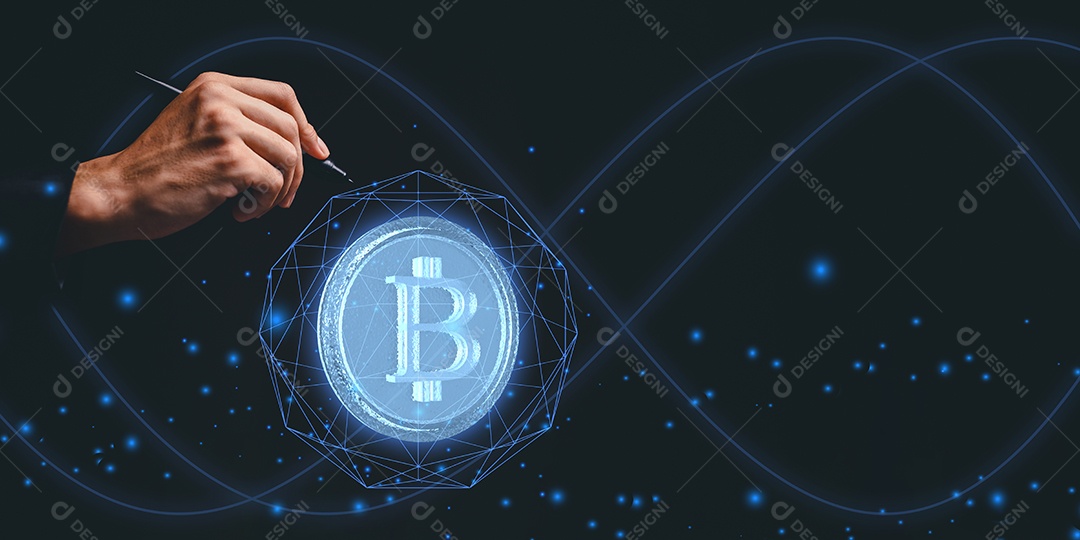 Negociação comercial de moedas criptográficas Bitcoin Trocas Investir Metaverso ações