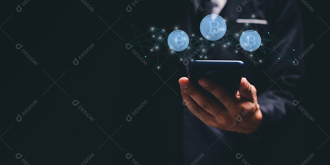 Negociação comercial de moedas criptográficas Bitcoin Trocas Investir Metaverso ações