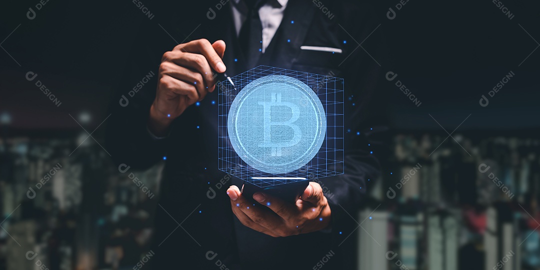 Negociação comercial de moedas criptográficas Bitcoin Trocas Investir Metaverso ações