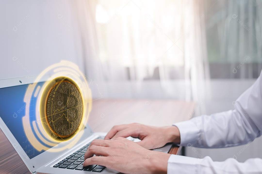 Negociação comercial de moedas criptográficas Bitcoin Trocas Investir Metaverso ações