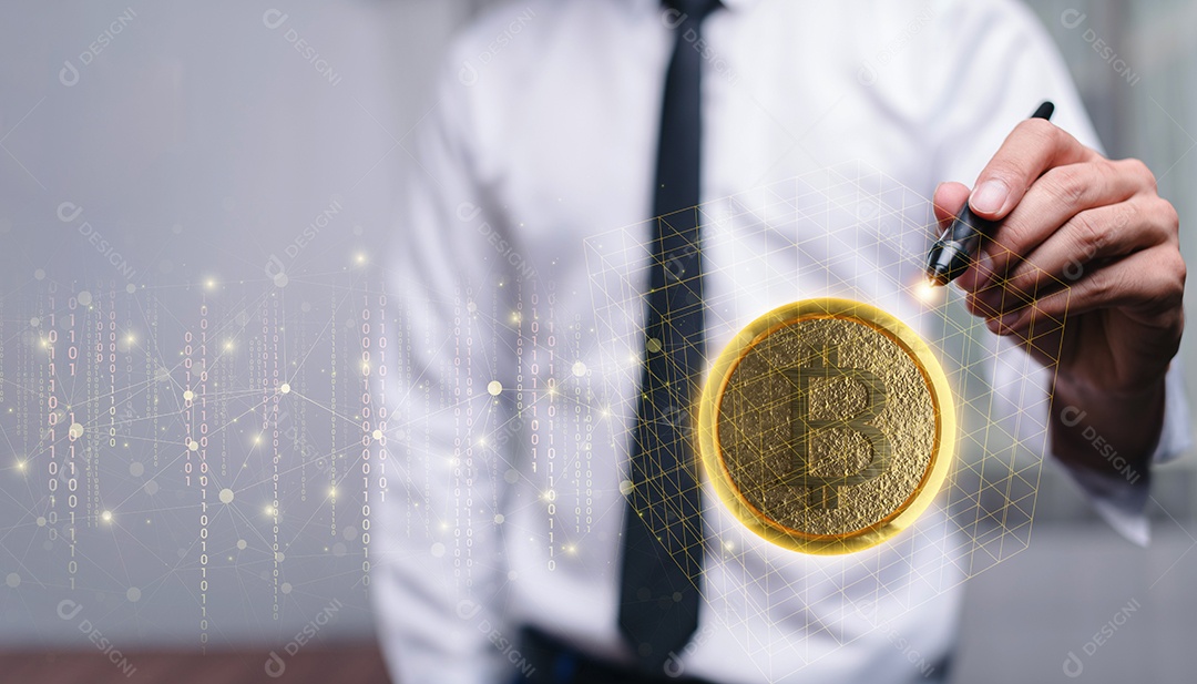 Negociação comercial de moedas criptográficas Bitcoin Trocas Investir Metaverso ações