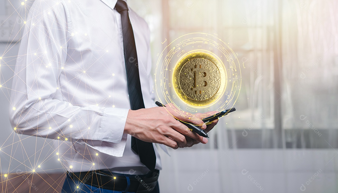 Negociação comercial de moedas criptográficas Bitcoin Trocas Investir Metaverso ações